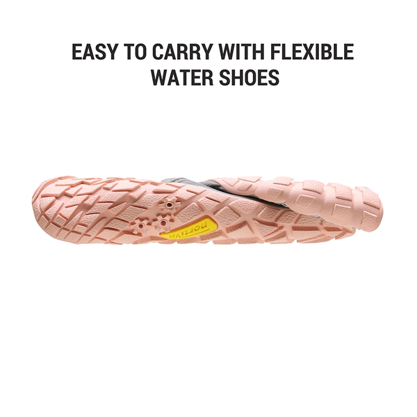 Kids Quick-Dry Water Shoes - LIGHT GREY PINK - 3